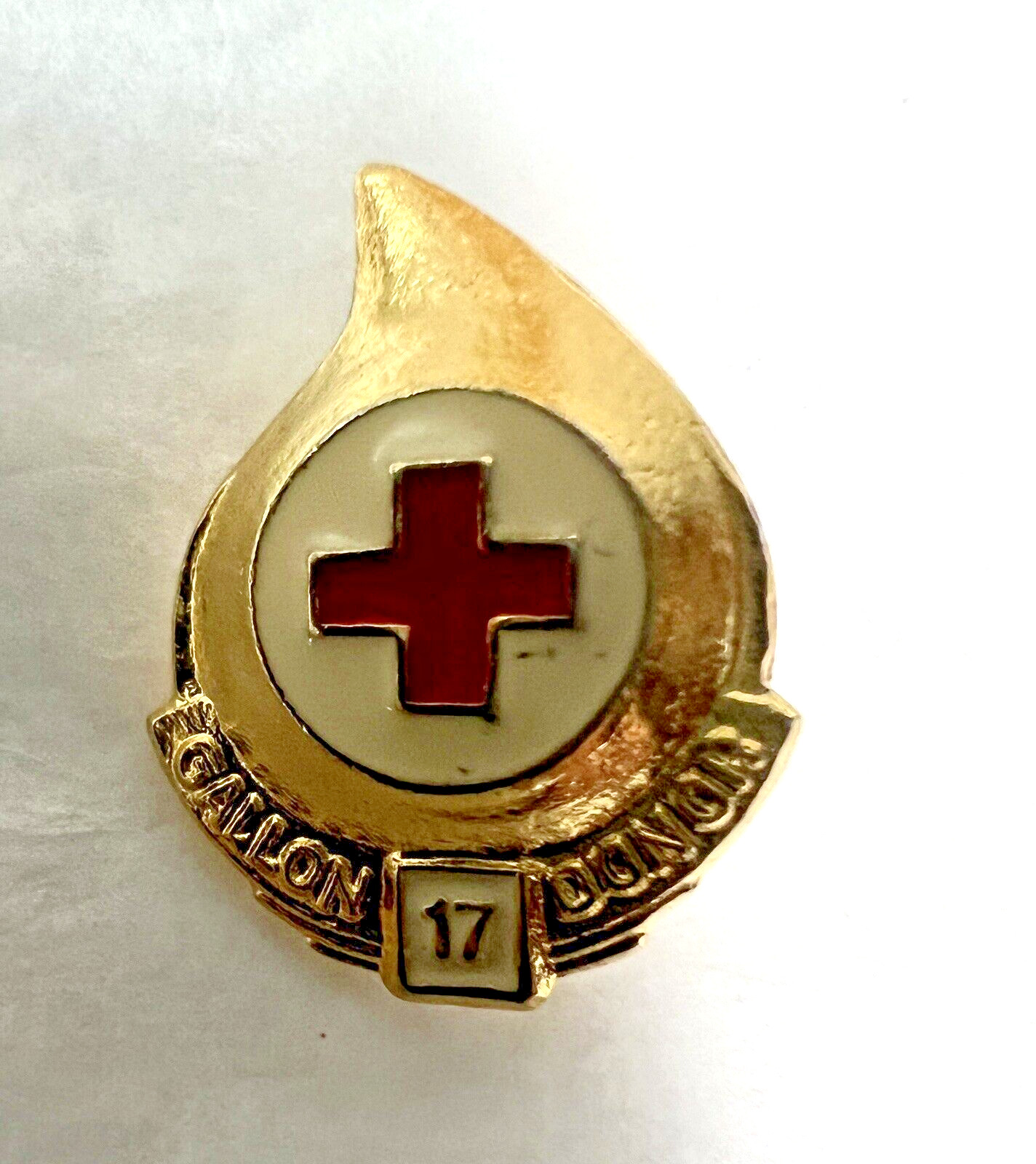 Three American Red Cross Blood Donor Pins - Image 3