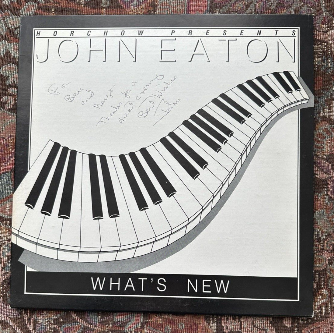 John Eaton: What's New  - Signed by the Artist