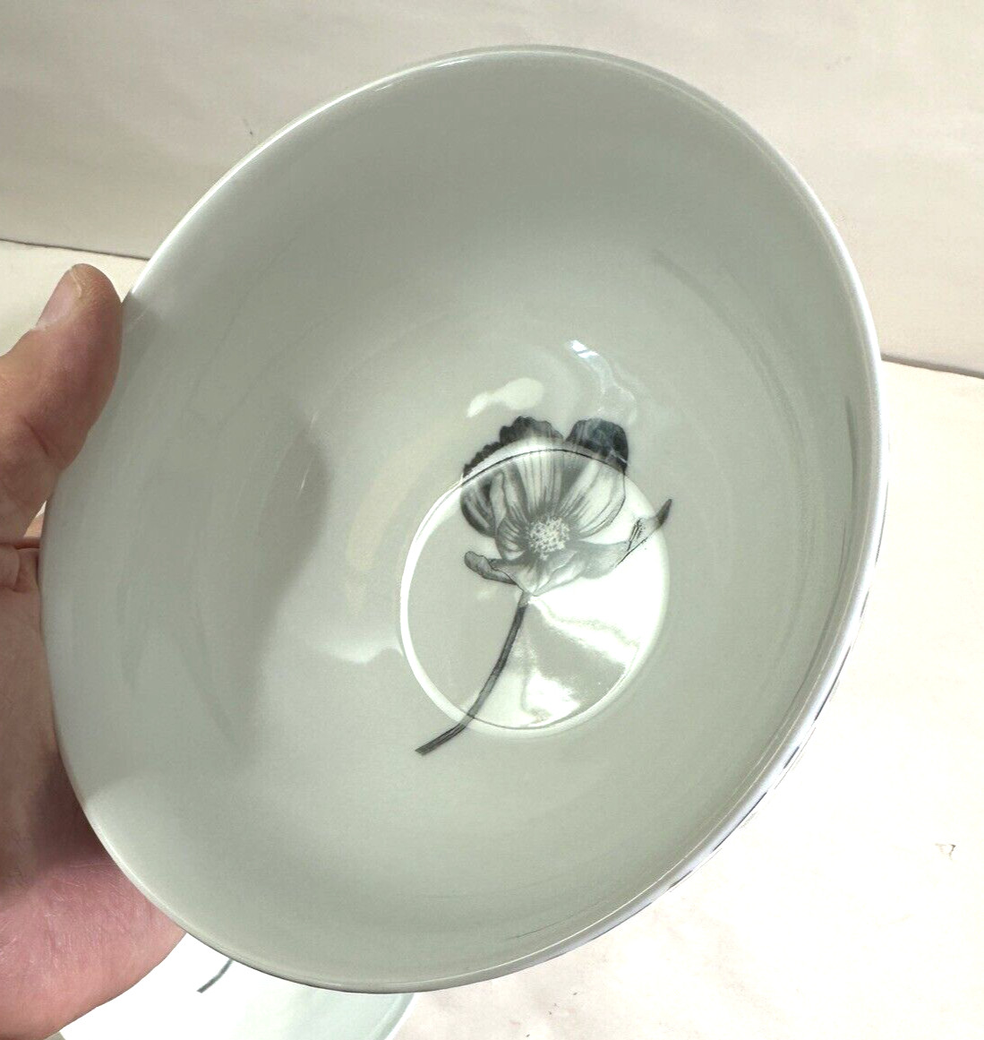 Stella Pattern by Spode Home Cereal Soup Deep Bowls Set of 4 - Image 2