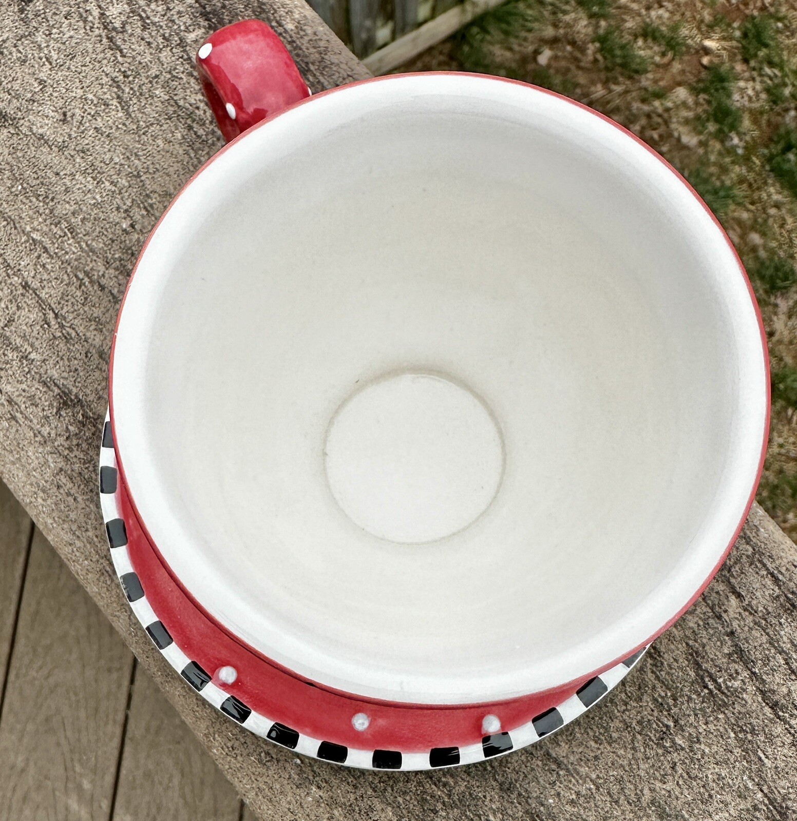 Mary Engelbreit Christmas Spice Cup and Saucer - 1999 ME Ink - Image 5