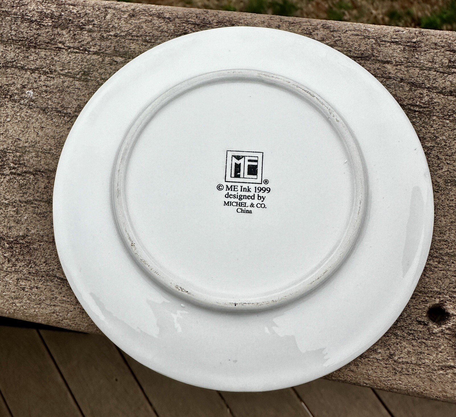 Mary Engelbreit Christmas Spice Cup and Saucer - 1999 ME Ink - Image 7