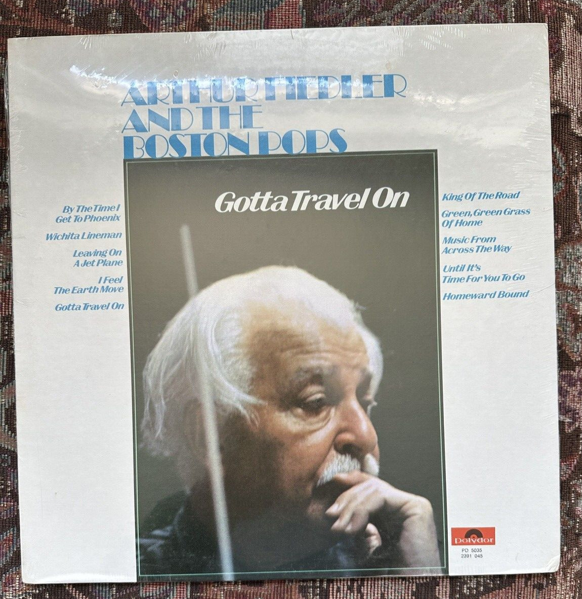 SEALED: Arthur Fiedler And The Boston Pops - Gotta Travel On - Polydor PD 5053