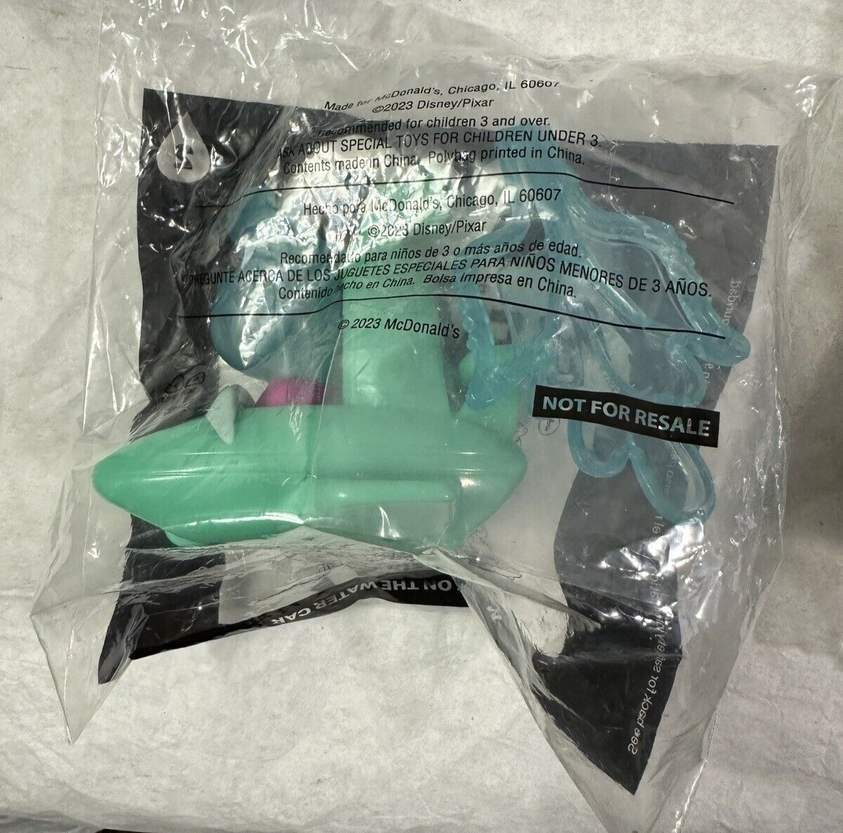 SIX (6) NEW McDonald’s Happy Meal Toys - Ariel, Prince Eric, Cap. Marvel, Cosmo - Image 13