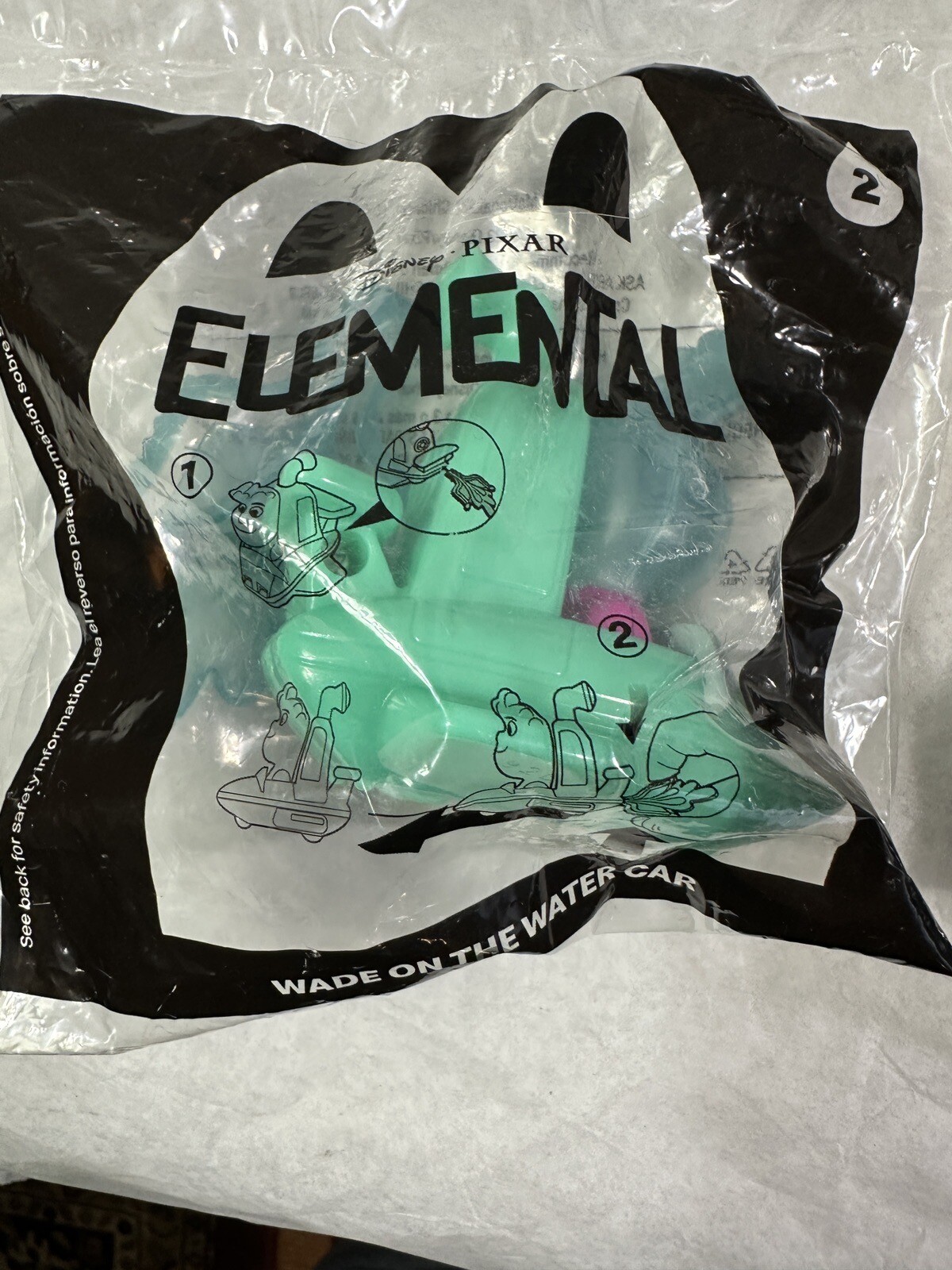 SIX (6) NEW McDonald’s Happy Meal Toys - Ariel, Prince Eric, Cap. Marvel, Cosmo - Image 5