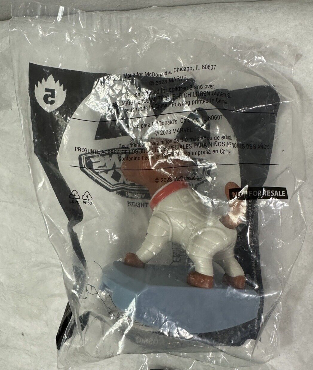 SIX (6) NEW McDonald’s Happy Meal Toys - Ariel, Prince Eric, Cap. Marvel, Cosmo - Image 8