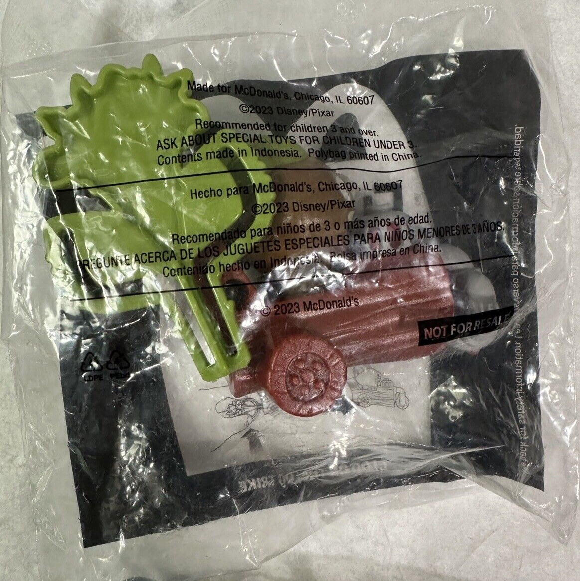 SIX (6) NEW McDonald’s Happy Meal Toys - Ariel, Prince Eric, Cap. Marvel, Cosmo - Image 9