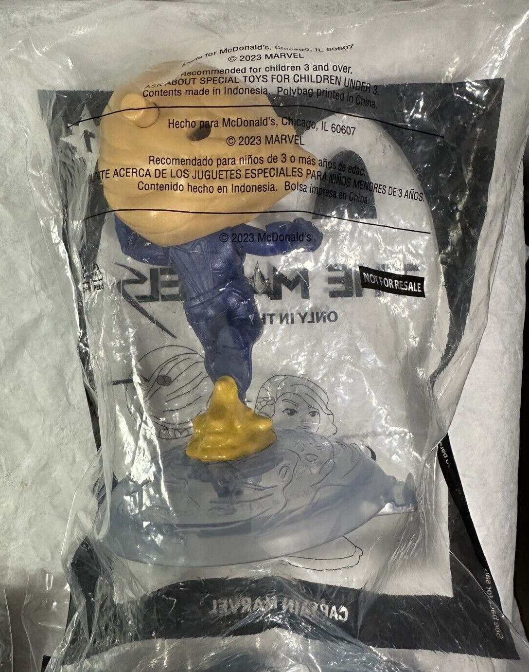 SIX (6) NEW McDonald’s Happy Meal Toys - Ariel, Prince Eric, Cap. Marvel, Cosmo - Image 10