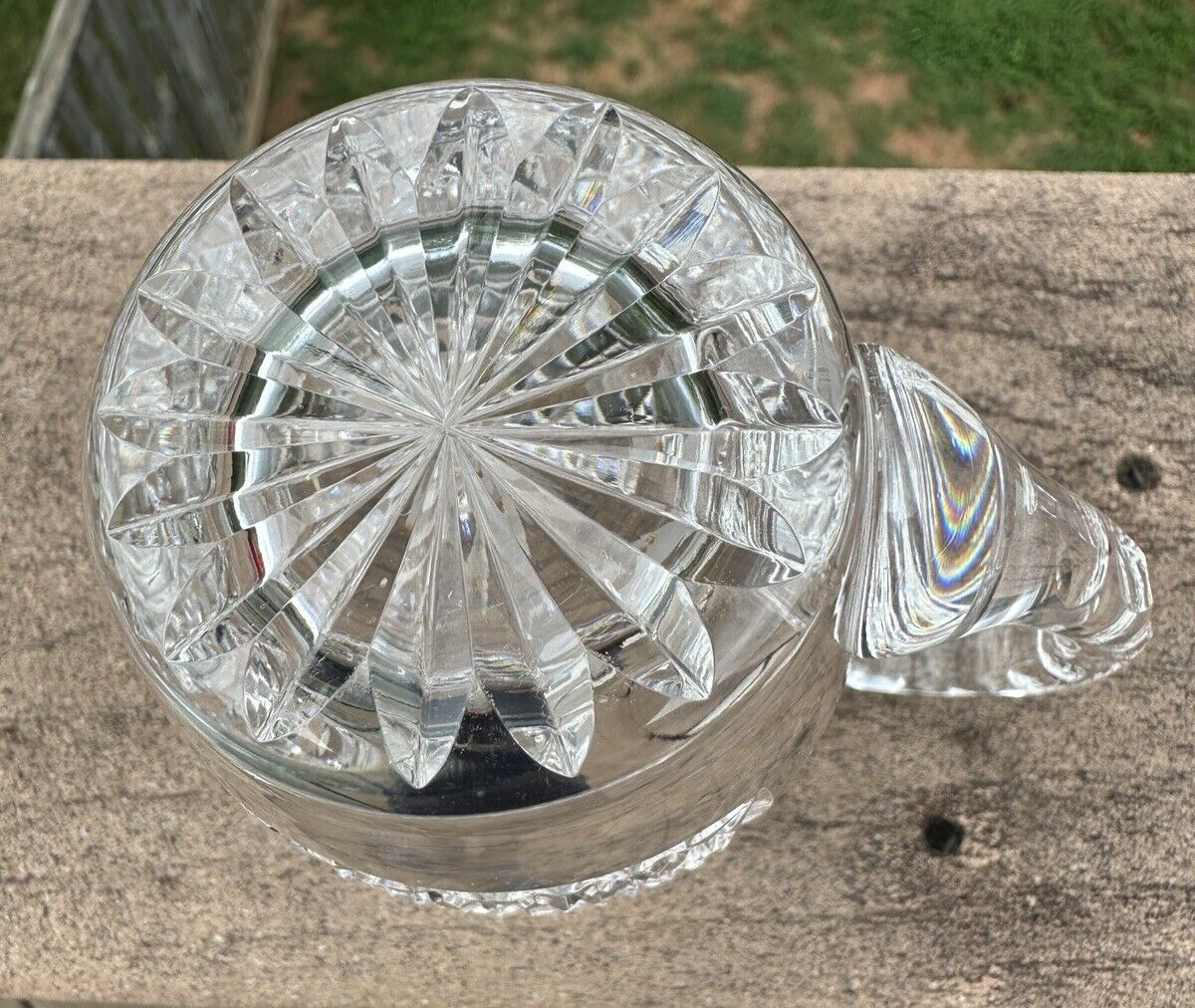 Waterford Crystal Creamer - 4" - Small Defect - Image 5