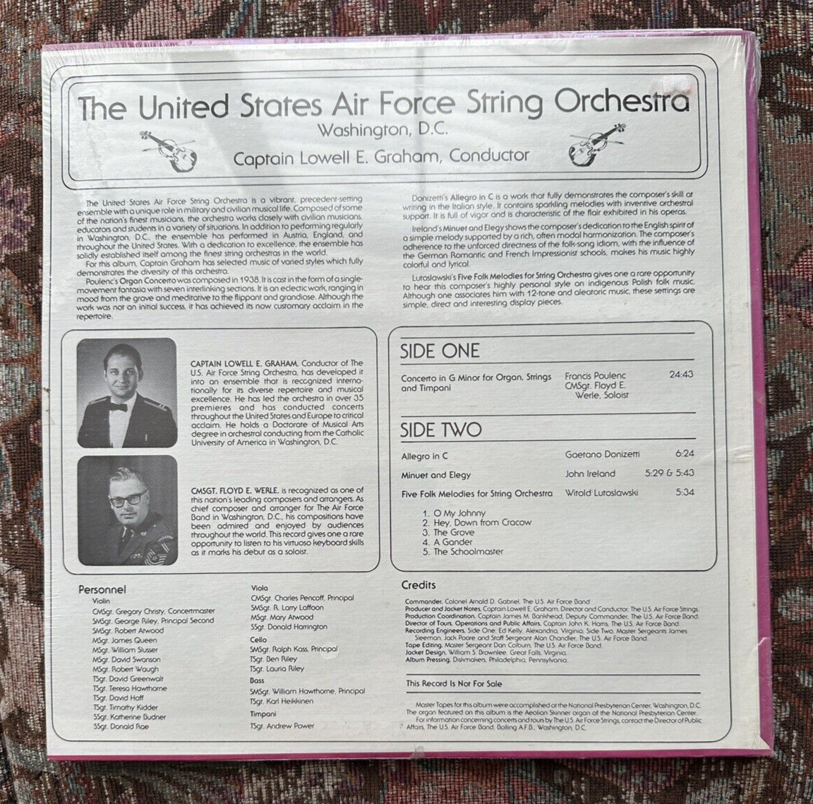 SEALED: The United States Air Force Strings, Washington DC - Image 1