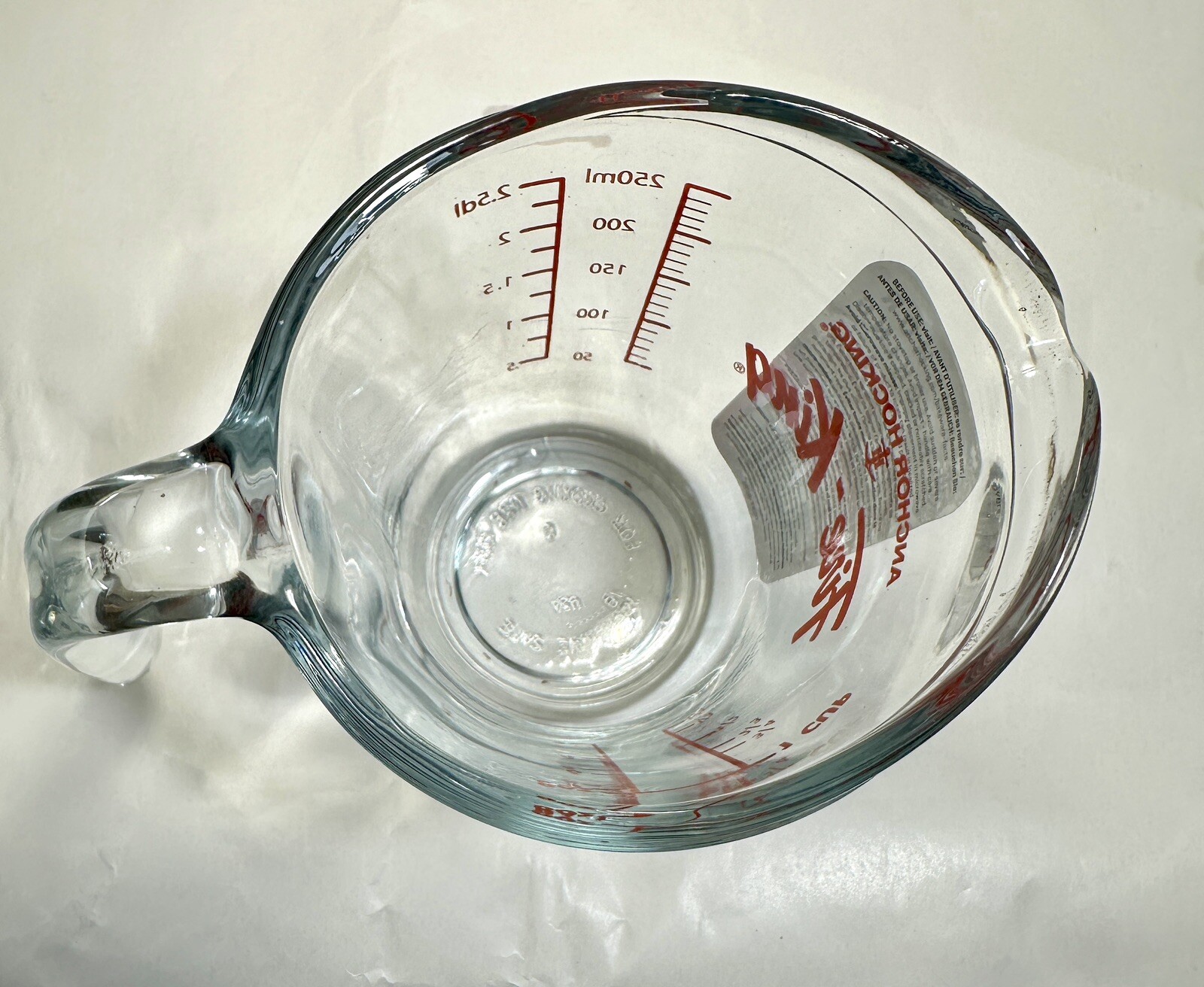 Anchor Hocking Fire King One Cup Measuring Cup - New with Tags - Image 3