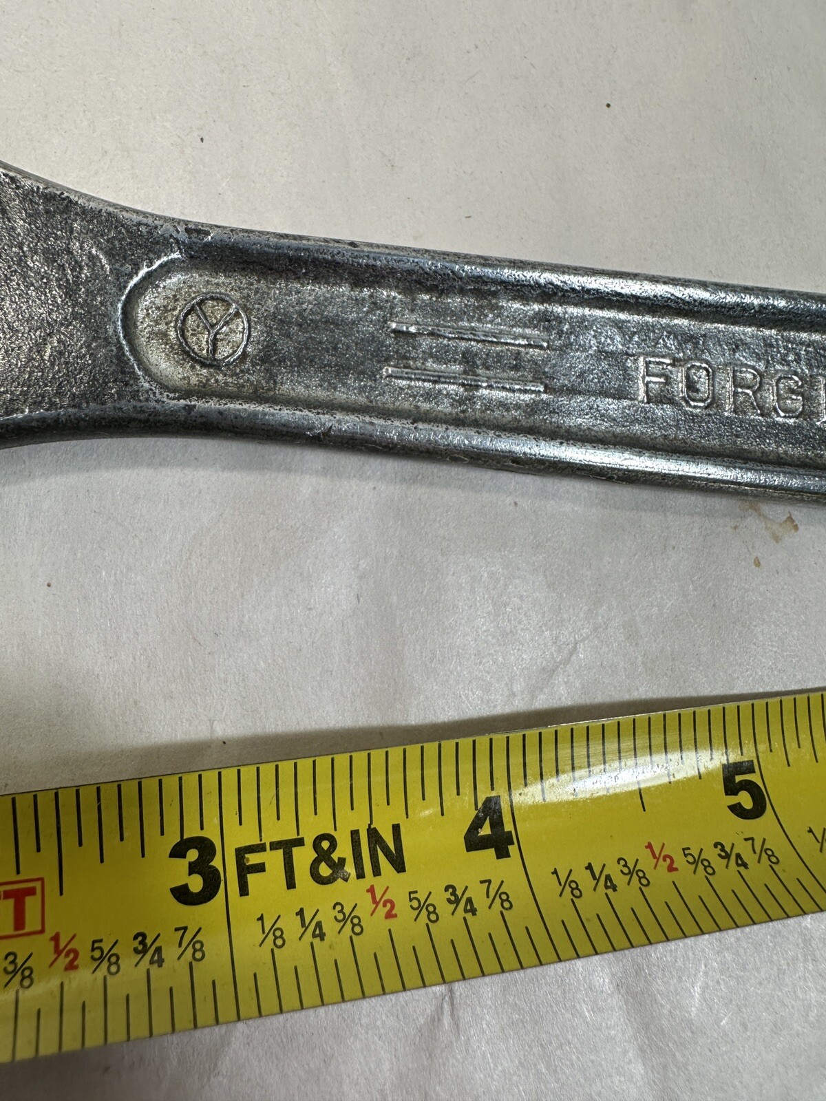 Craftsman "Y-Circle" 10 Inch Adjustable Wrench - 1951-1957 Vintage - Image 5