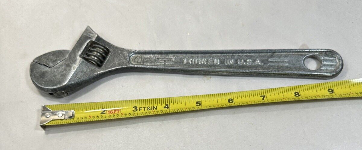 Craftsman "Y-Circle" 10 Inch Adjustable Wrench - 1951-1957 Vintage - Image 6