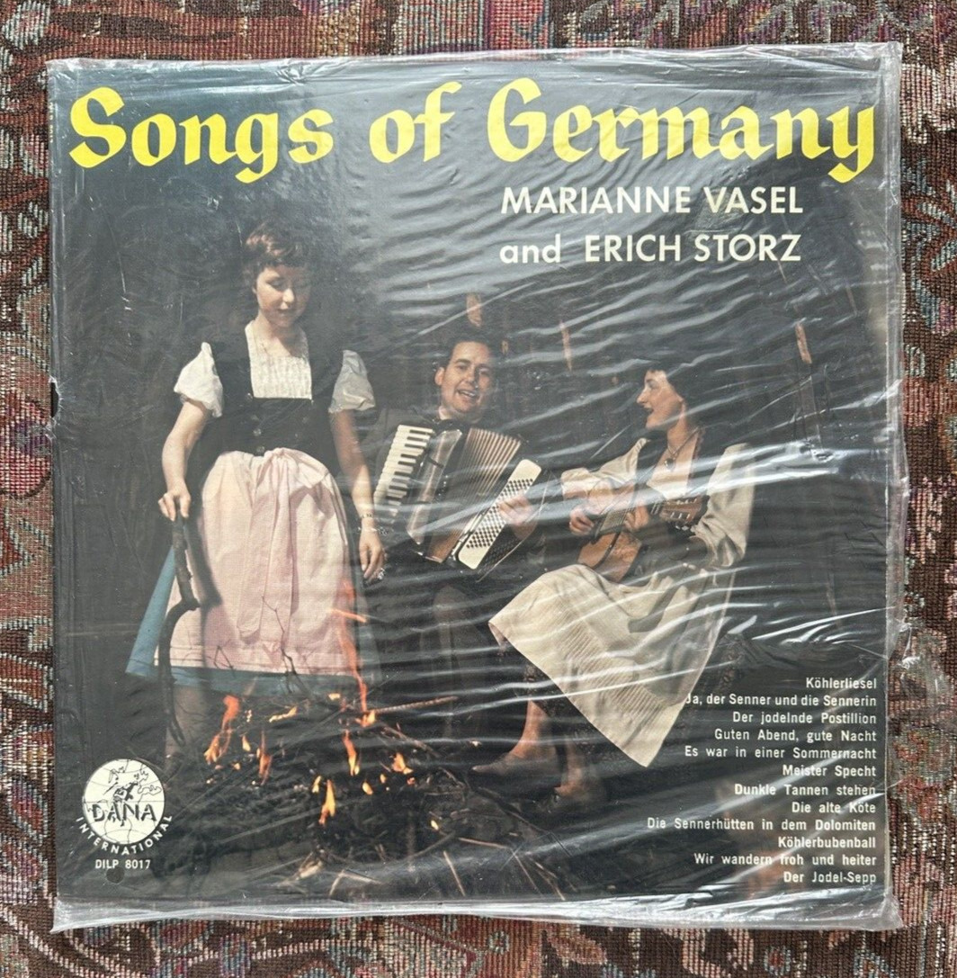 SEALED: Songs of Germany - Marianne Vasel and Erich Storz - DILP 8017
