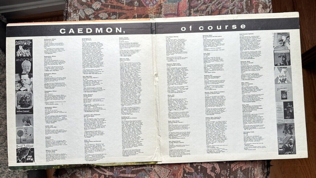 Classical Russian Poetry Caedmon TCP 2036 - Yevtushenko and Carnovsky - Image 1