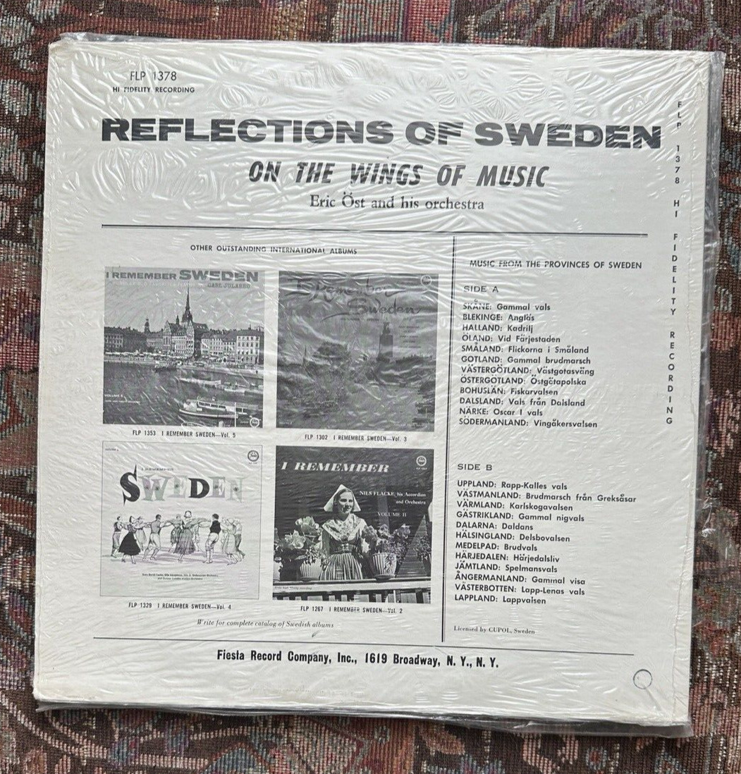 SEALED: Reflections of Sweden: On the Wings of Music -Eric Ost, Fiddler - Image 1