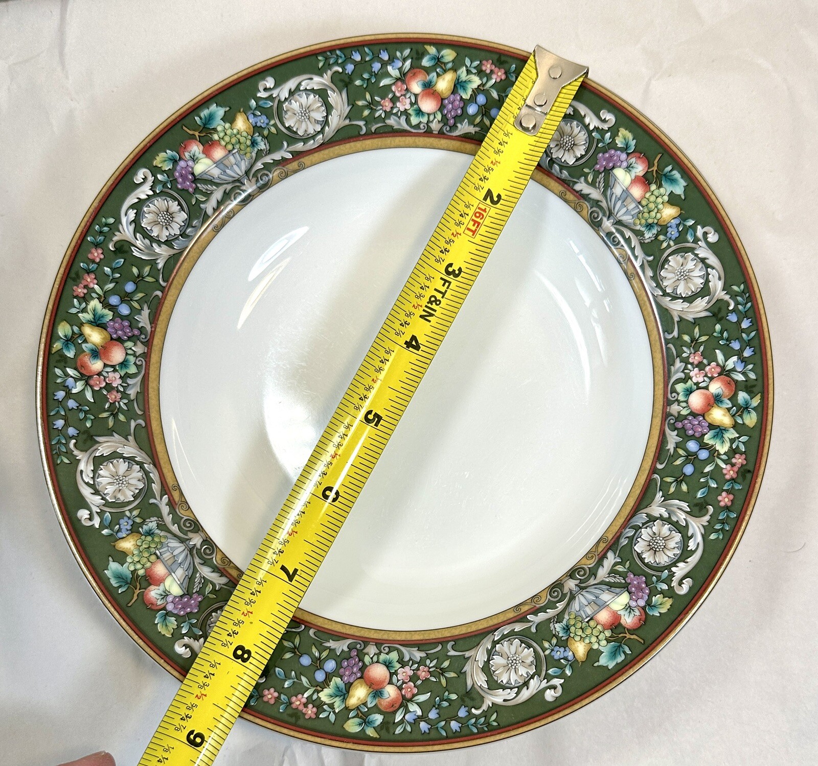 Set of Three Mikasa California Della Ribia Green 8.5” Soup Bowls - EUC - Image 2