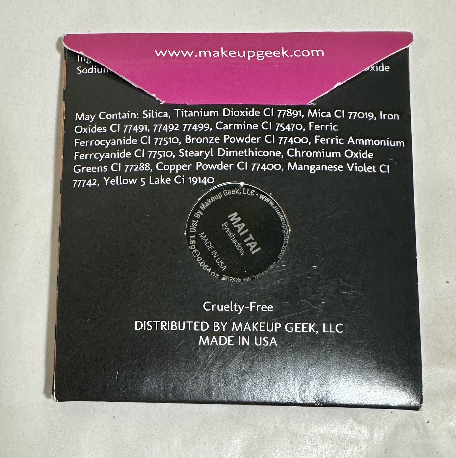 Makeup Geek Duochrome Eyeshadow Pan - Mai Tai - Image 1