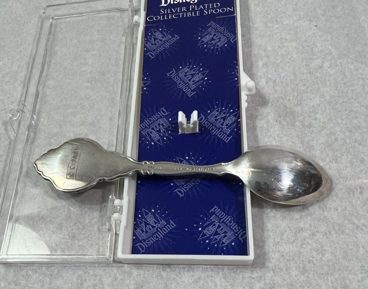 Vintage Disneyland Silverplated Spoon - Original Case - Mickey & Minnie Mouse - Image 3