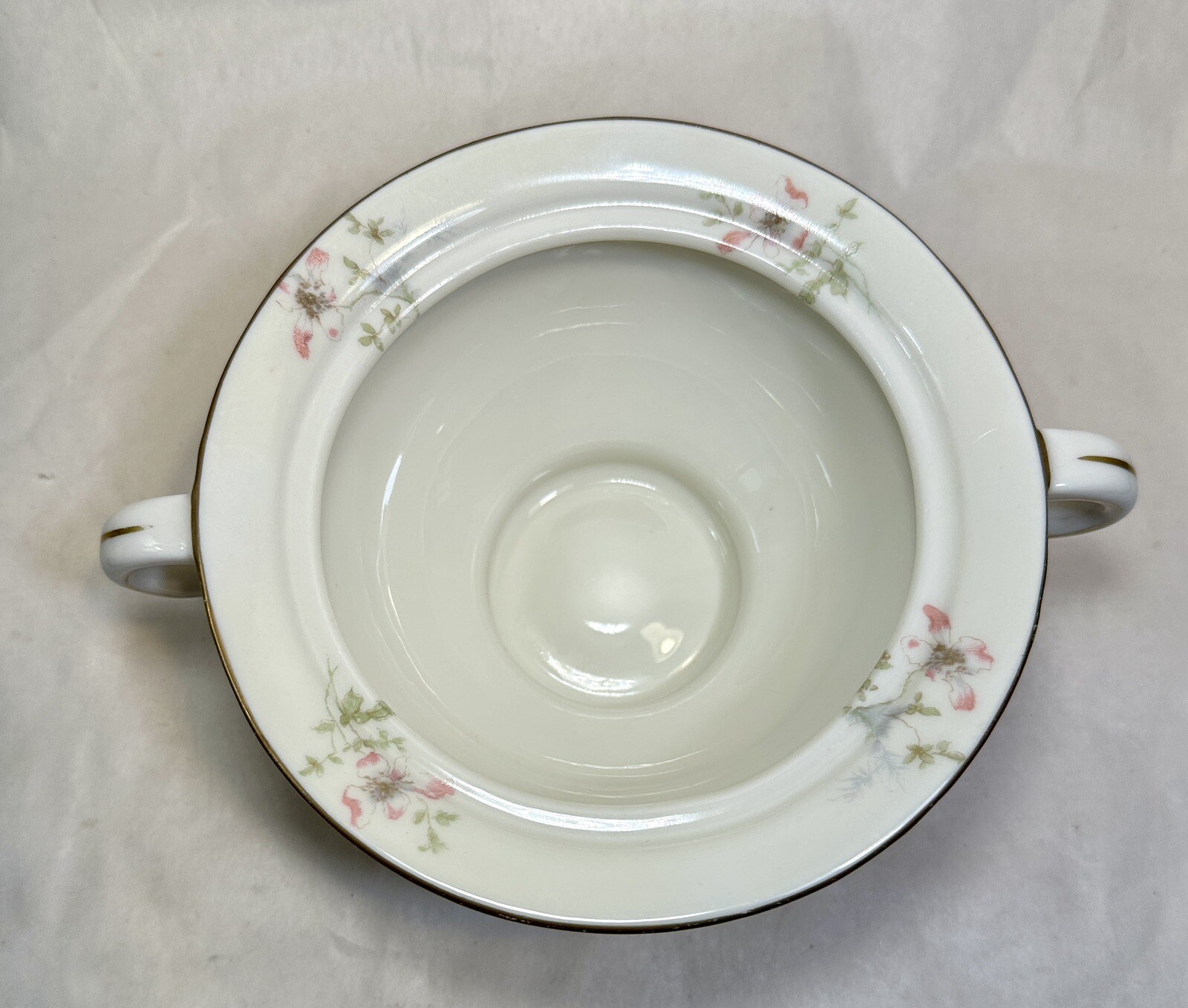 Theodore Haviland Apple Blossom Sugar Bowl and Lid - Immaculate - Image 7