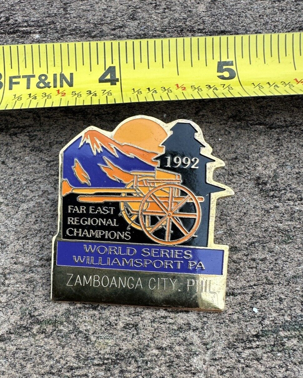 1992 Little League World Series Pin, Zamboanga City - Williamsport PA - Image 2