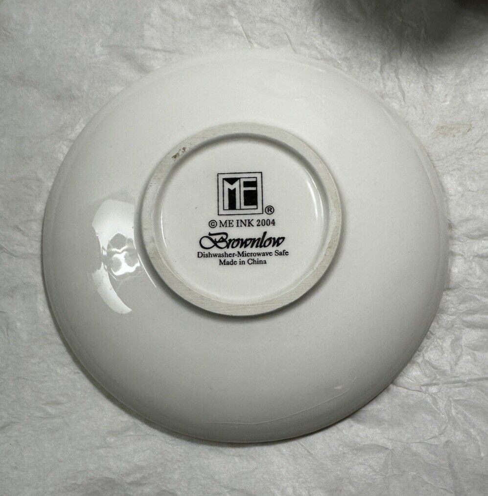 Mary Engelbreit Brownlow Cup and Saucer 2004 ME Ink - Flowers - Image 4