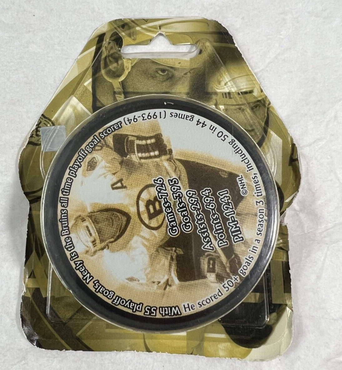 Cameron M. Neely Number #8 Hockey Puck InGlasCo Canada - NEW