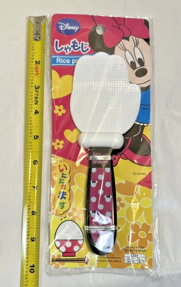 New Walt Disney Minnie Mouse Rice Cooker Paddle Original Package from Japan - Image 3