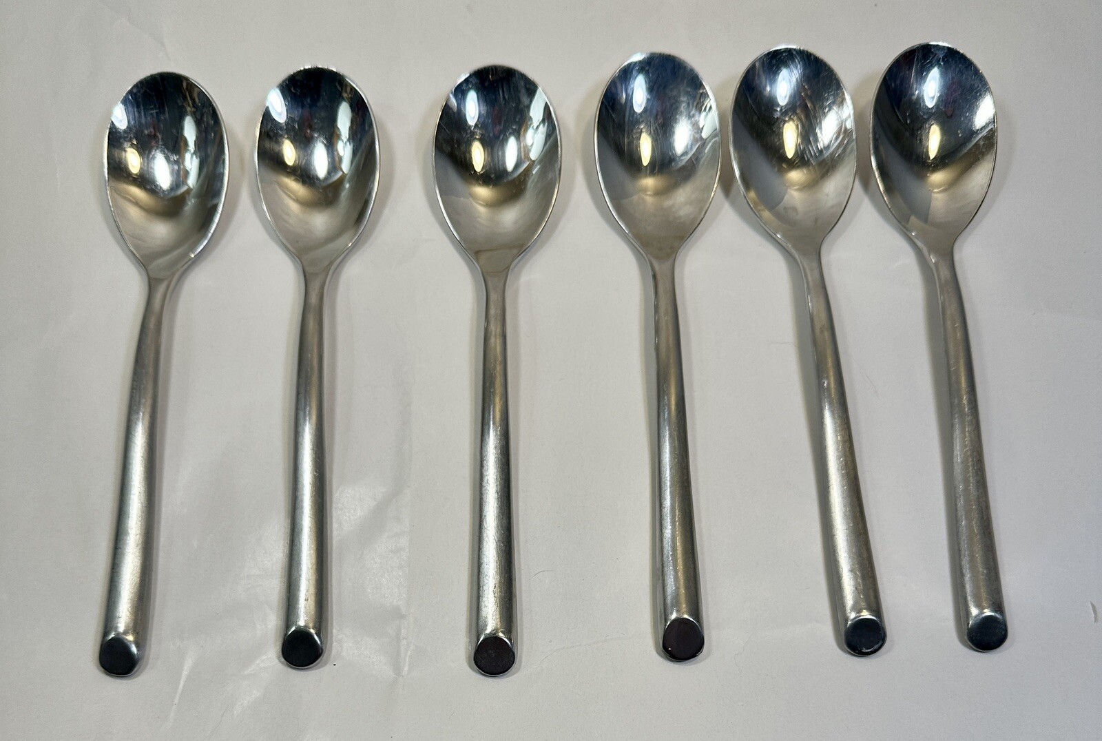 One (1) Mikasa Satin Wave Forged Stainless Flatware Place Setting - Five Pieces - Image 9