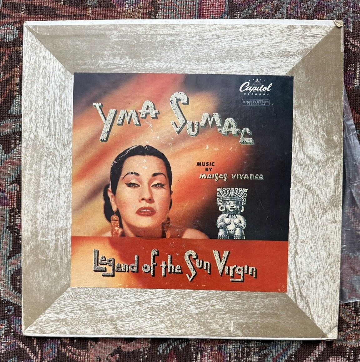 Yma Sumac – Legend Of The Sun Virgin - 10" LP Maroon Label - Capitol L299 - 1952