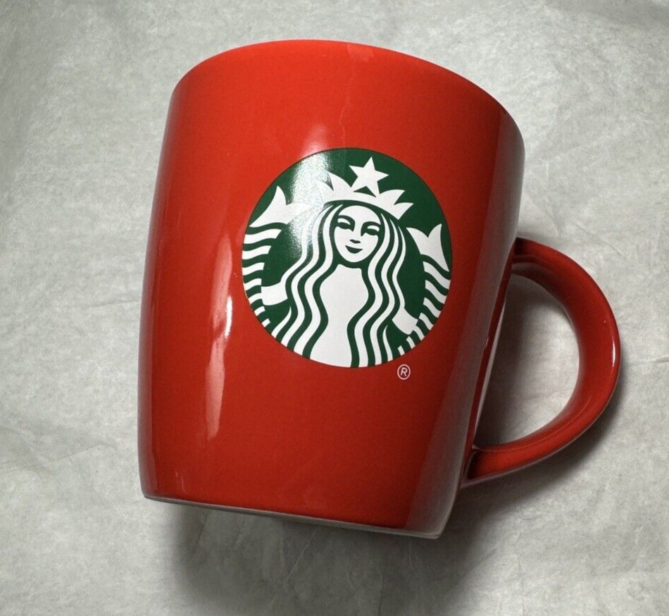 Starbucks Red Holiday Christmas Ceramic Mug Coffee Cup - Image 2