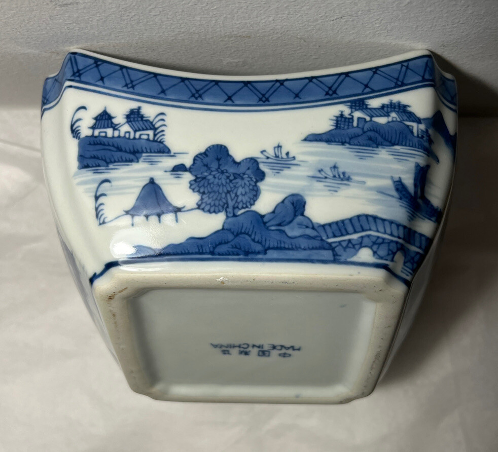 Chinese Blue & White Bowl 6.5 inches by 3 inches - Image 4
