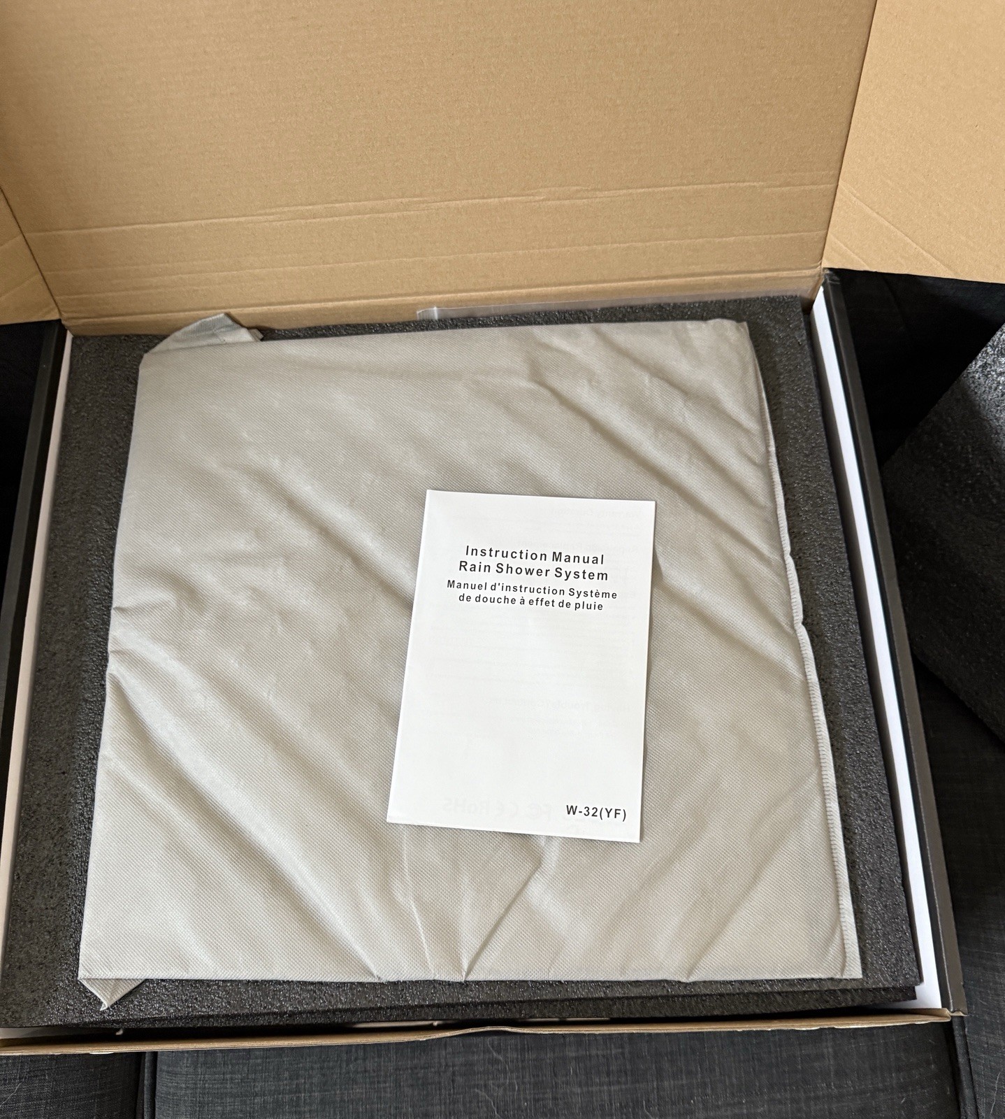 Everstein 16" Wall Mount Dual Shower Head Set SFS-1064-NK16 - New in Box UNUSED - Image 3