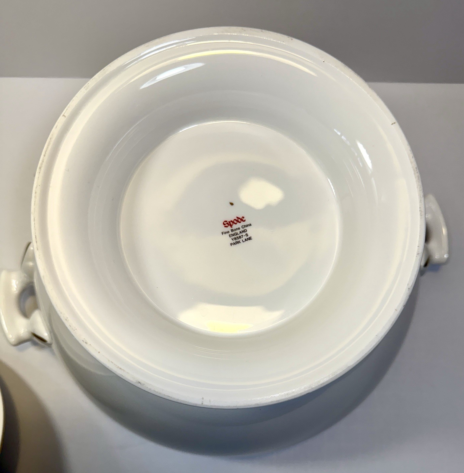 Large Spode Park Lane TUREEN Y8587-S Fine Bone China England — Unused, Flawless - Image 7