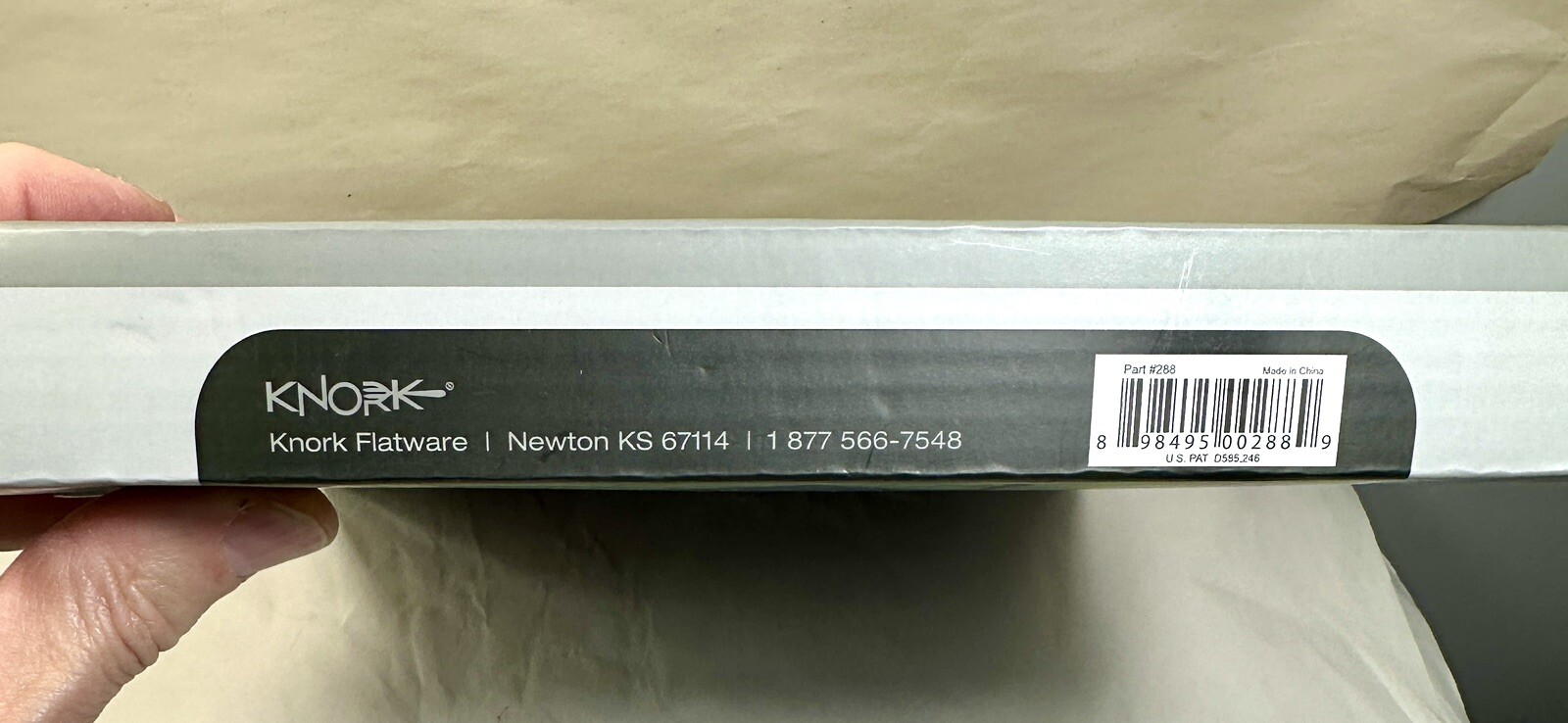 Knork Flatware 5-Piece Place Setting Matte Black Titanium Finish Brand New Set - Image 5