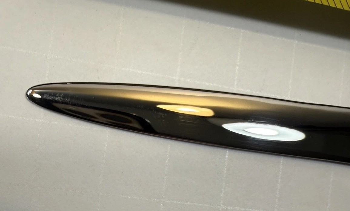 Georg Jensen Denmark Sterling Silver 925 Acorn Letter Opener, Box, and Bag - Image 5