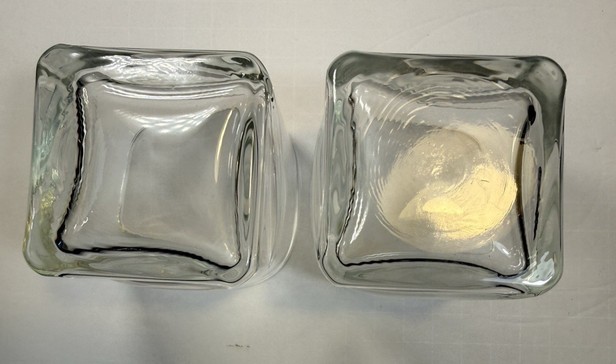 Set of 2 Durobor Verrières de Soignes Hi-Fi Low Ball Glasses 3 5/8” Belgium NOS - Image 4