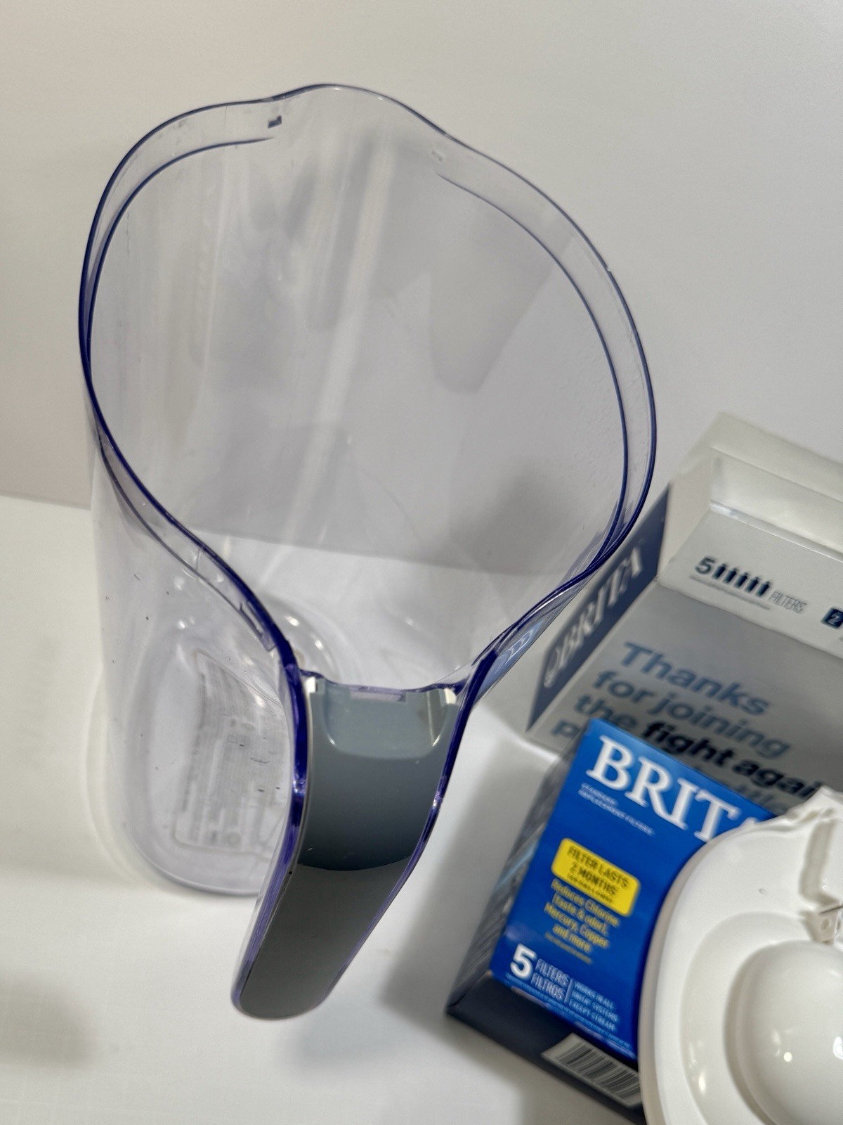 Brita Water Filtration Pitcher and New Filters - Image 1