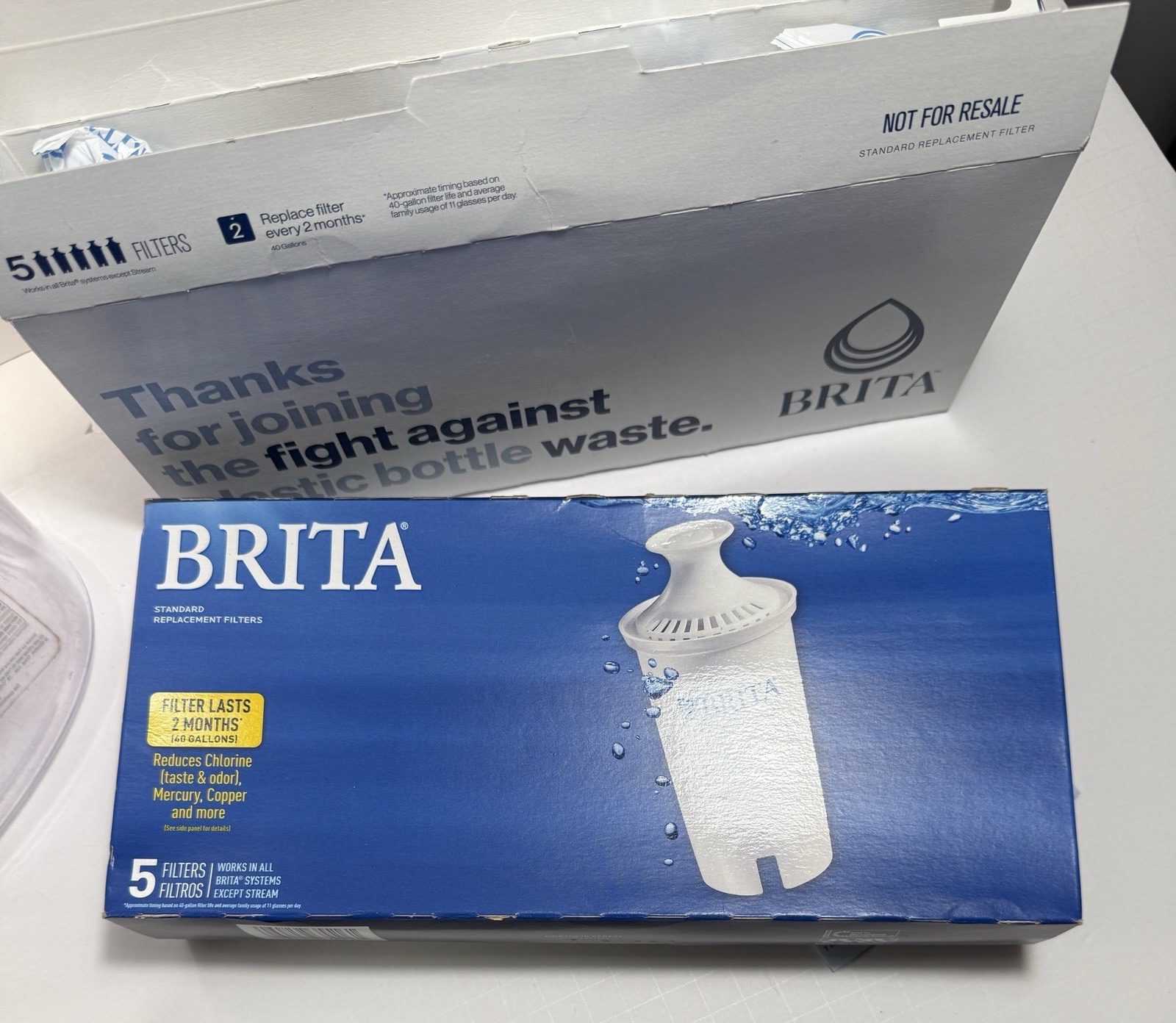 Brita Water Filtration Pitcher and New Filters - Image 7