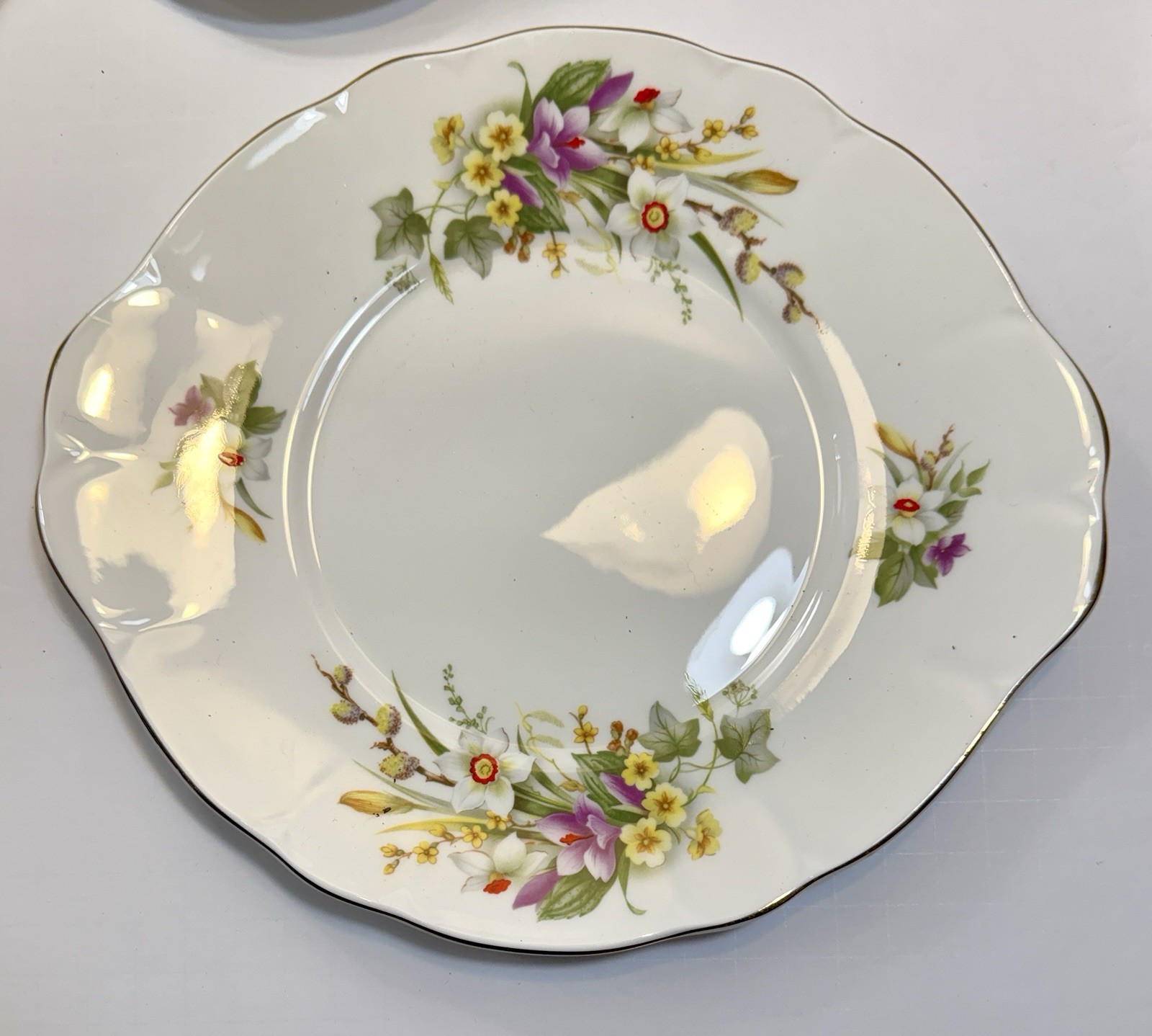 English Fine Bone China Duchess Tea Set Made In England - Spring - #408 - UNUSED - Image 2