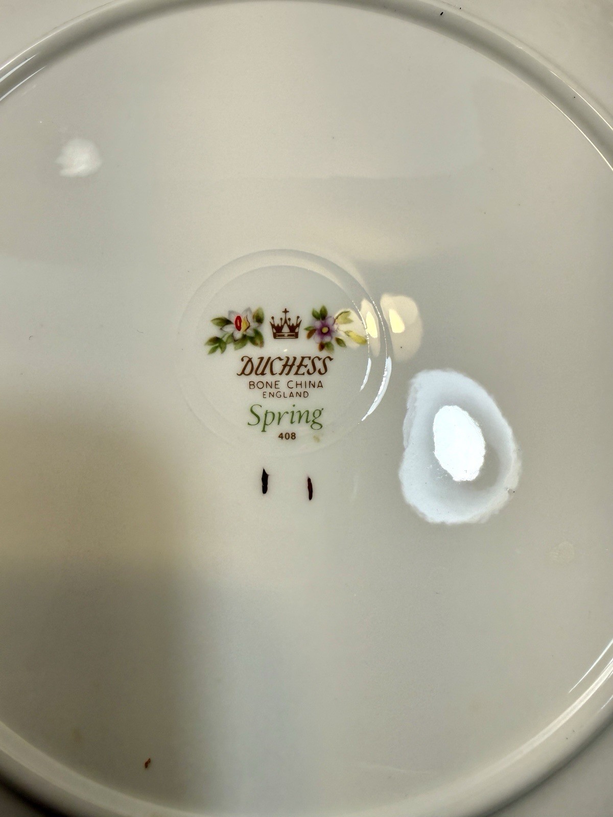 English Fine Bone China Duchess Tea Set Made In England - Spring - #408 - UNUSED - Image 5