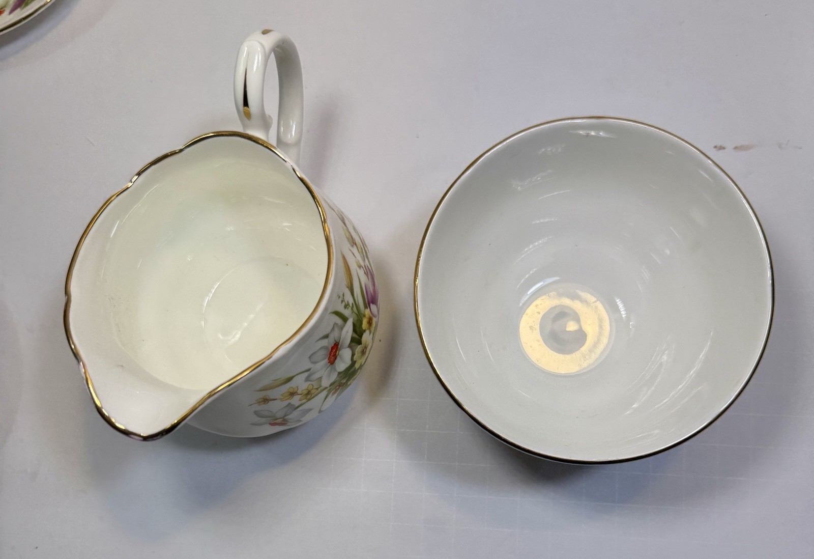 English Fine Bone China Duchess Tea Set Made In England - Spring - #408 - UNUSED - Image 20