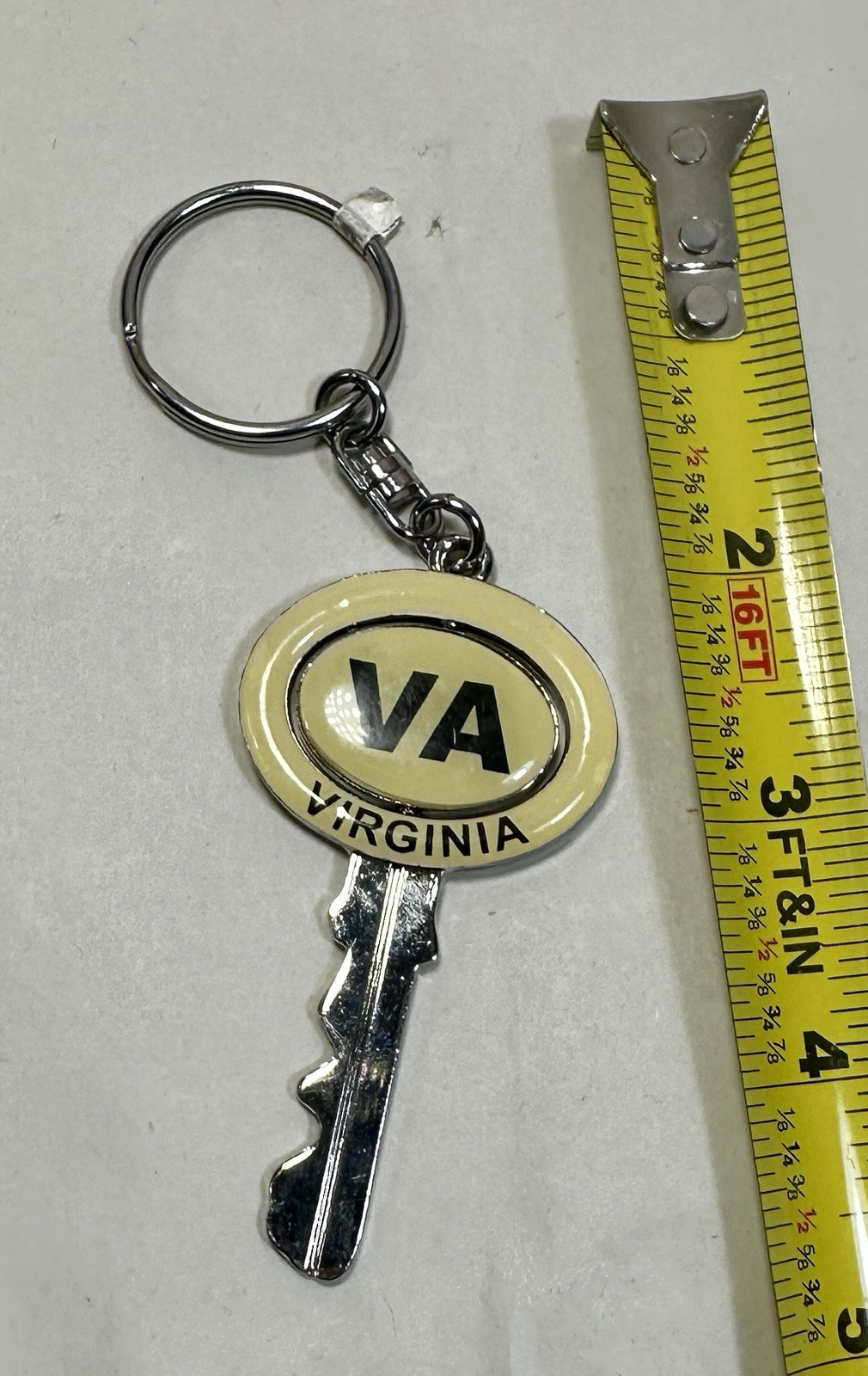 Virginia VA Swivel Key Keychain - New With Partial Tag - Image 3