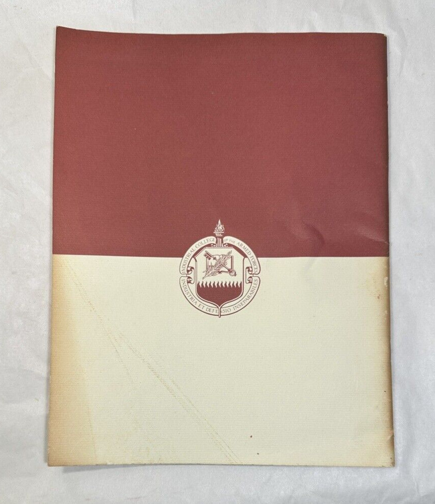 1963-1964 National War College/ Industrial College Of the Armed Forces Catalog - Image 10