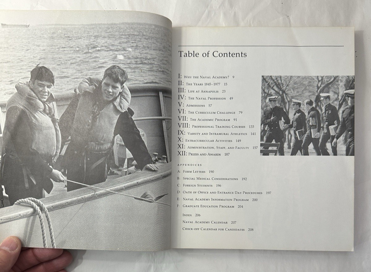 United States Naval Academy Annapolis, Maryland Course Catalog 1977-78 - Image 3