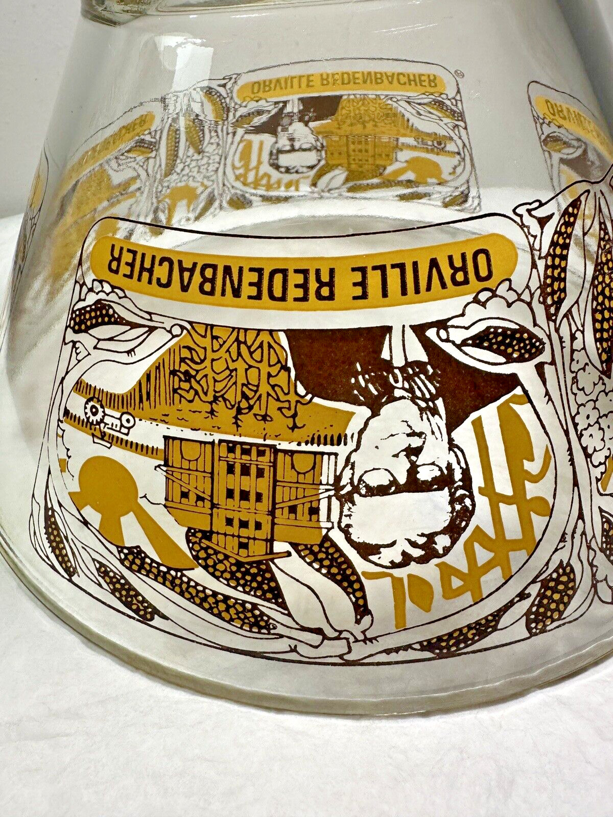 Orville Redenbacher Glass Popcorn Bowl — Immaculate - Image 1