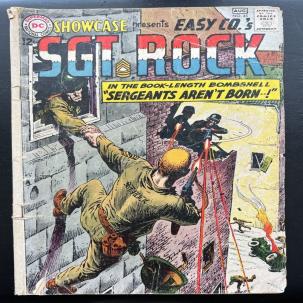 Showcase #45 Sgt. Rock: Sergeants Aren't Born!  1963