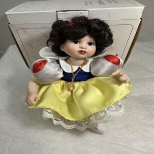 Marie Osmond Tiny Tots Baby Snow White - Box, Certificate of Authenticity