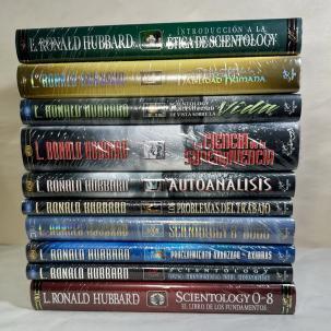 NEW: Scientology Course In Spanish — 10 Books — L Ron Hubbard