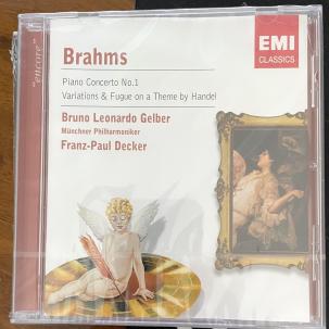 SEALED:  Brahms - Leonardo Gelber - Decker - Piano Concerto 1 in D Minor