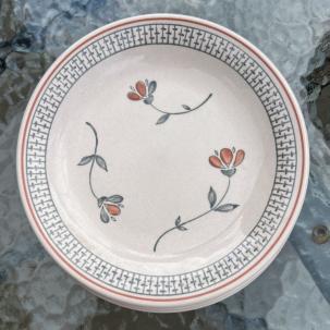 7 Johnson Brothers Zephyr Old Granite Ironstone Bread & Butter plates 6 1/4 "